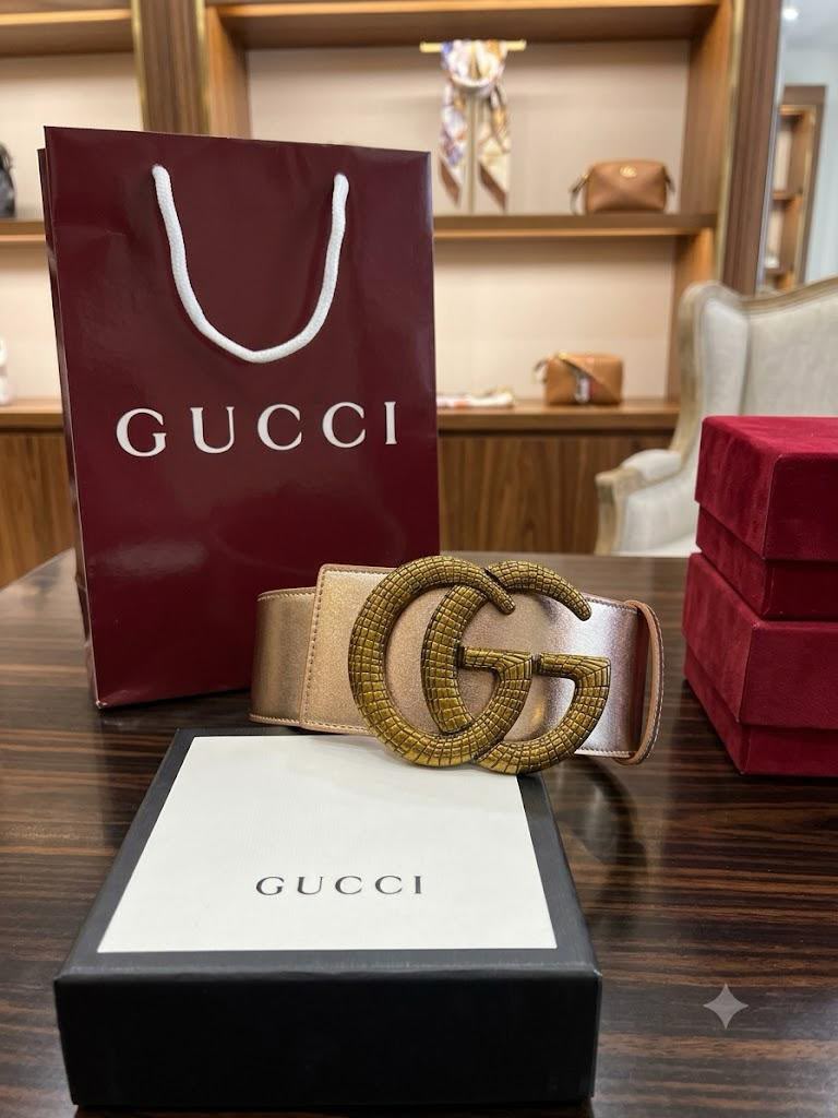 Luxury broad belt for women