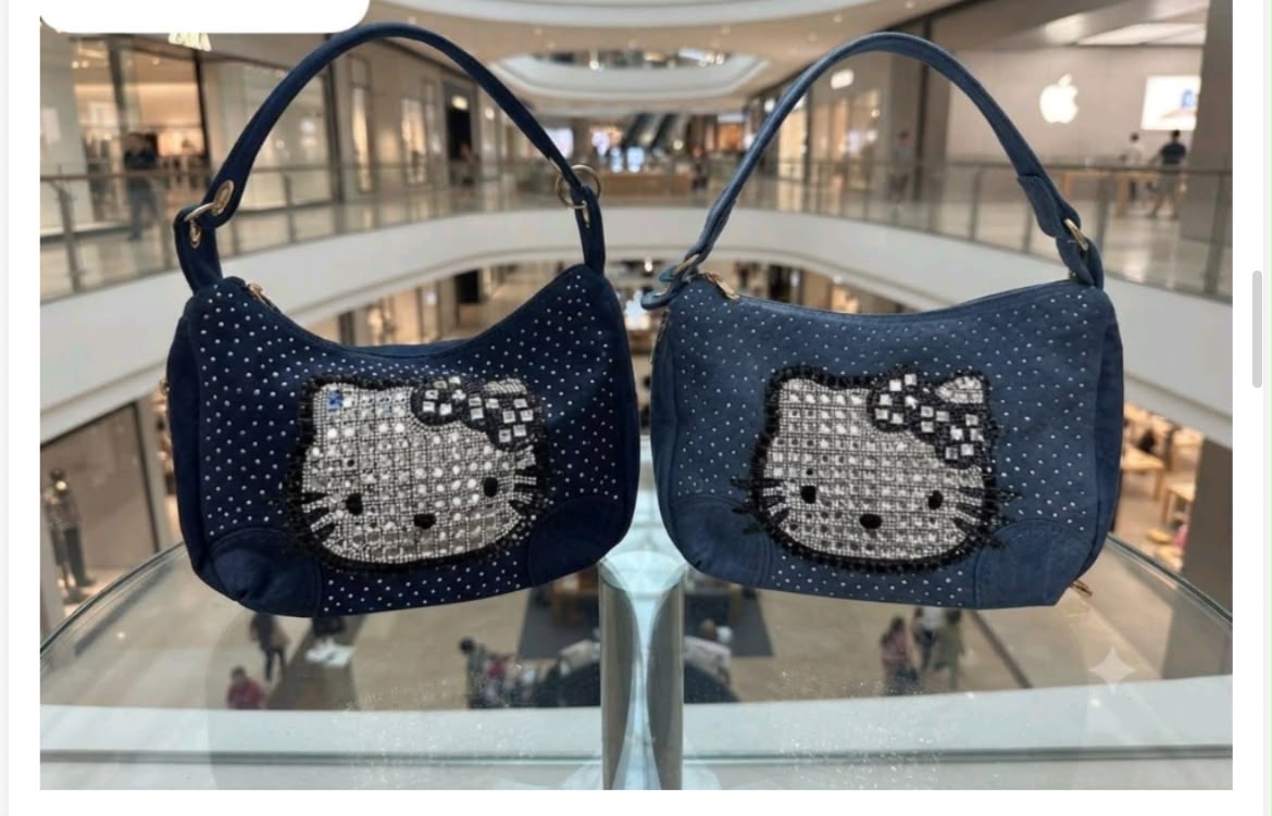 Denim Hobo Bag