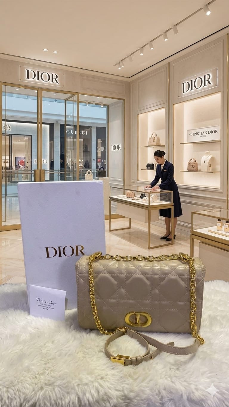 Luxury Chr  Dor Caro Bag for Women top notch quality