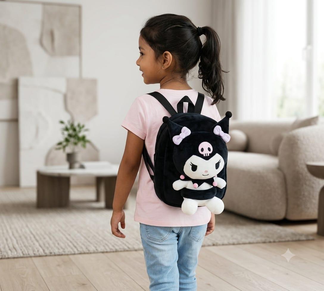 Unicorn & Kuromi 2 in 1 plush back pack