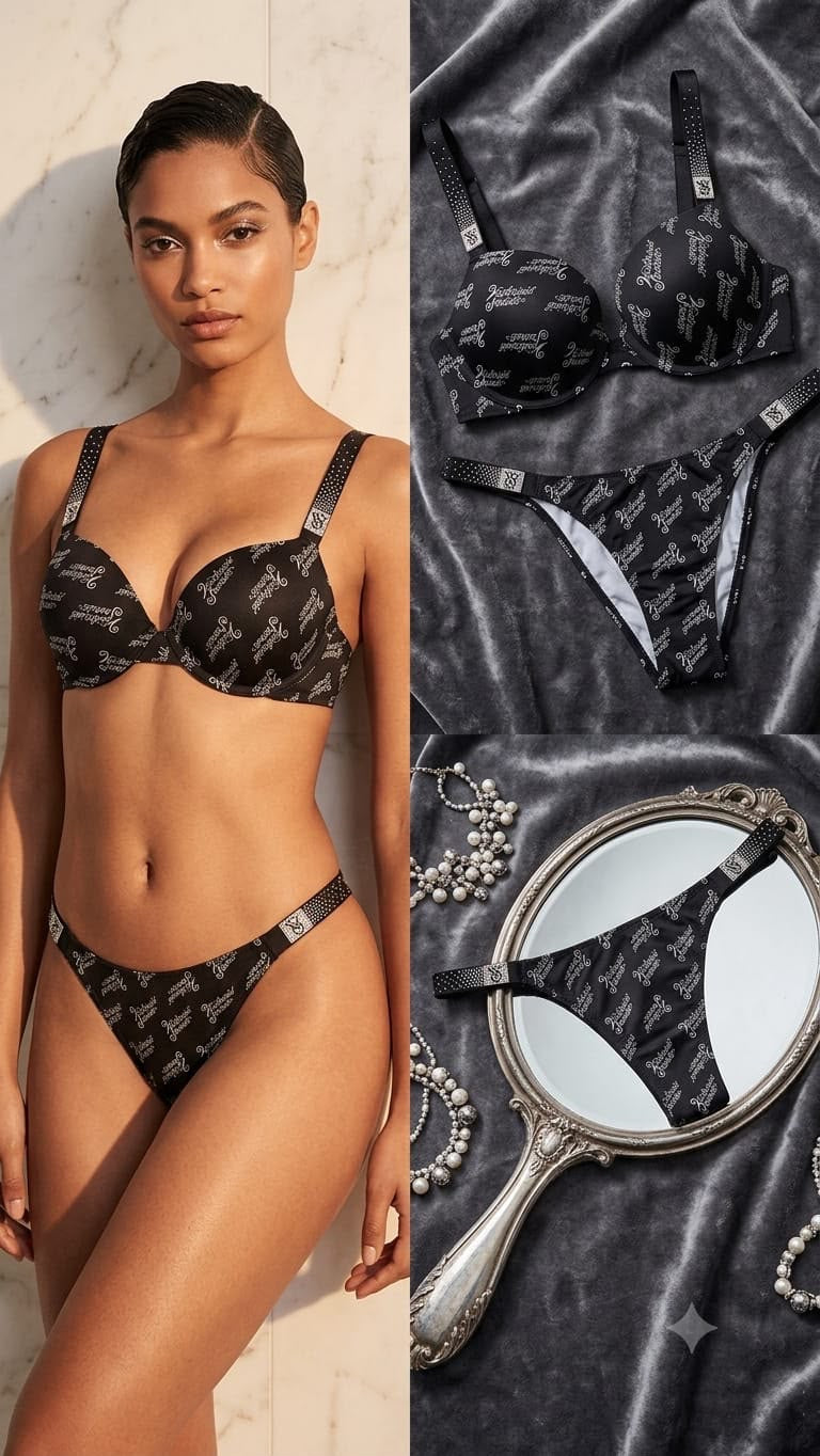 Vic sec lingerie set