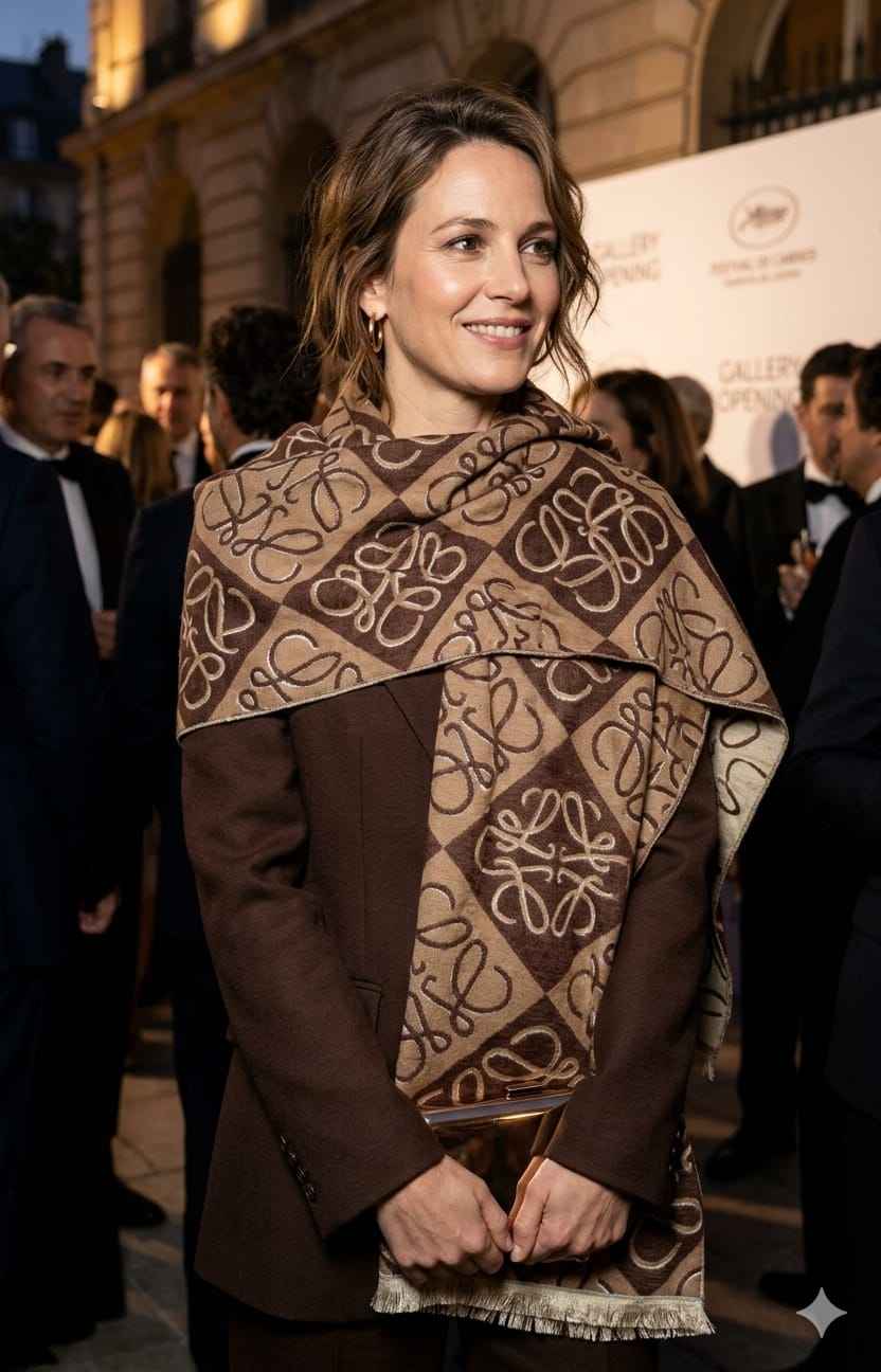 Luxury Loewe warm shawl