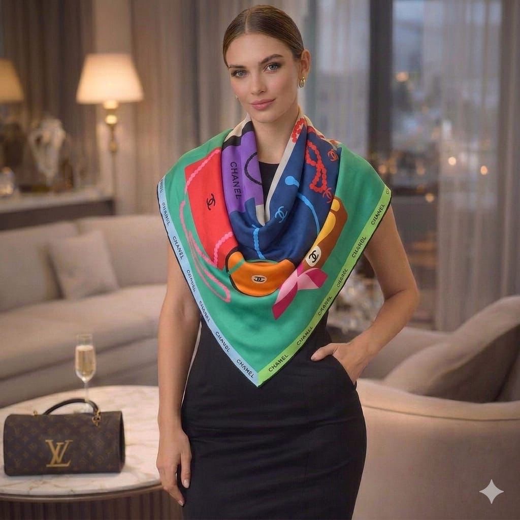 Cha silk stoles
