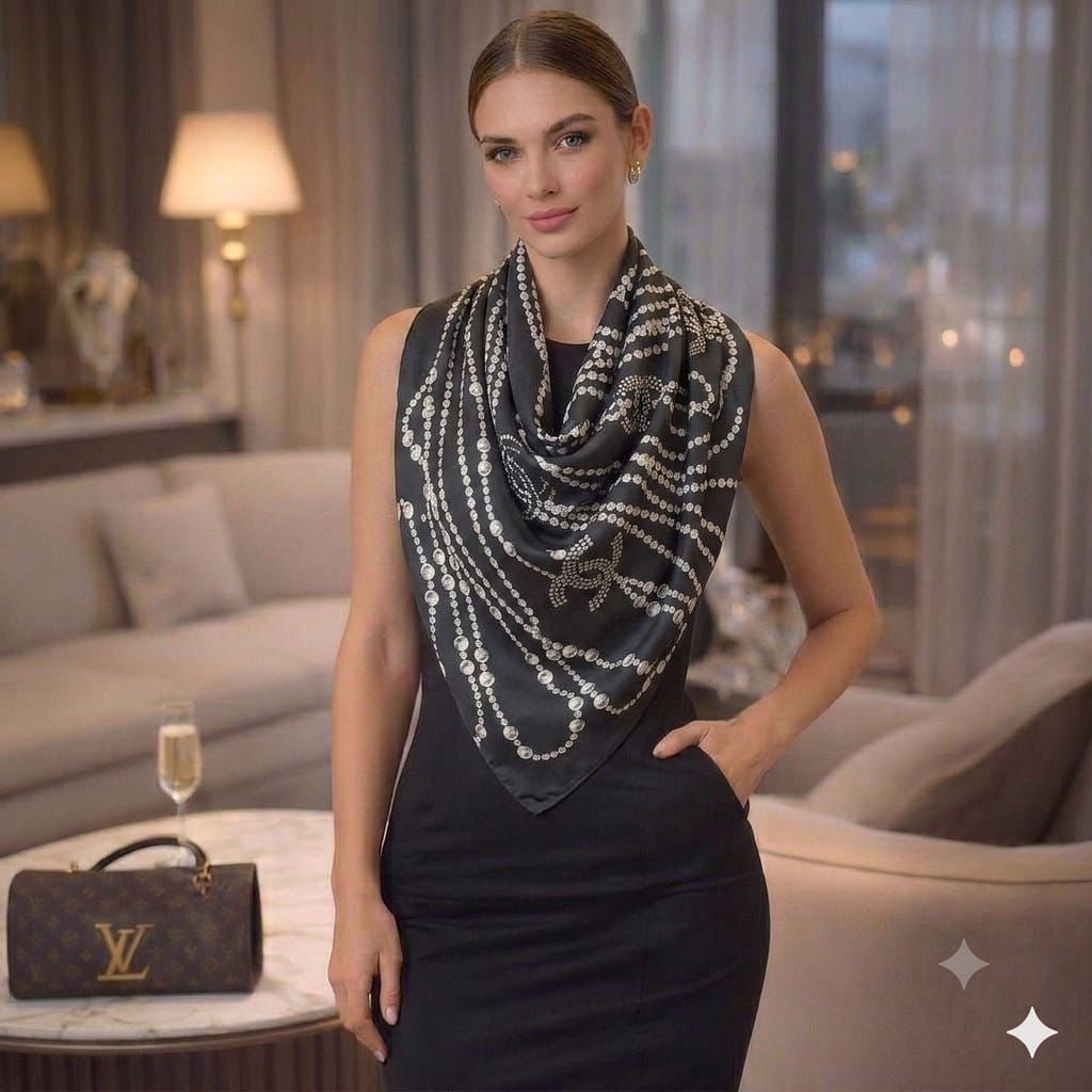 Cha silk stoles