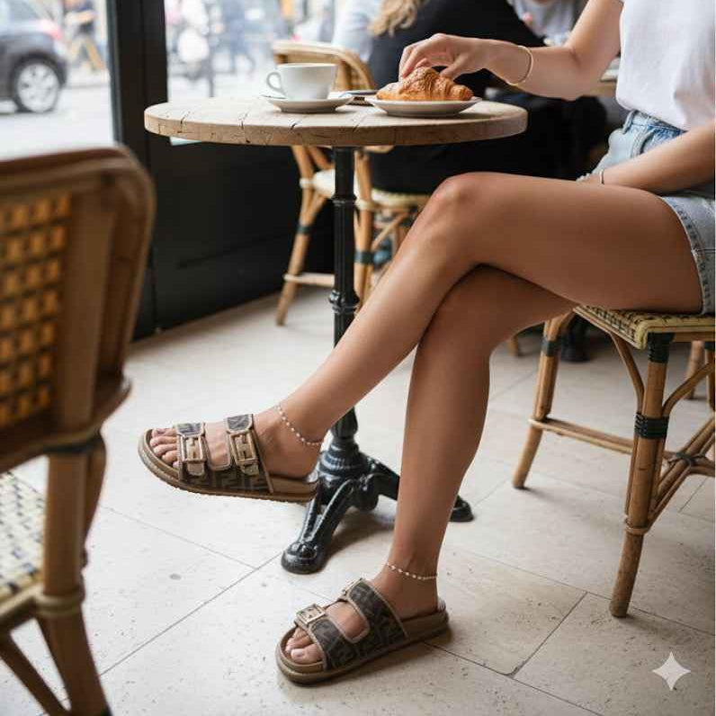 Luxury Fedi Slip-On  for Women