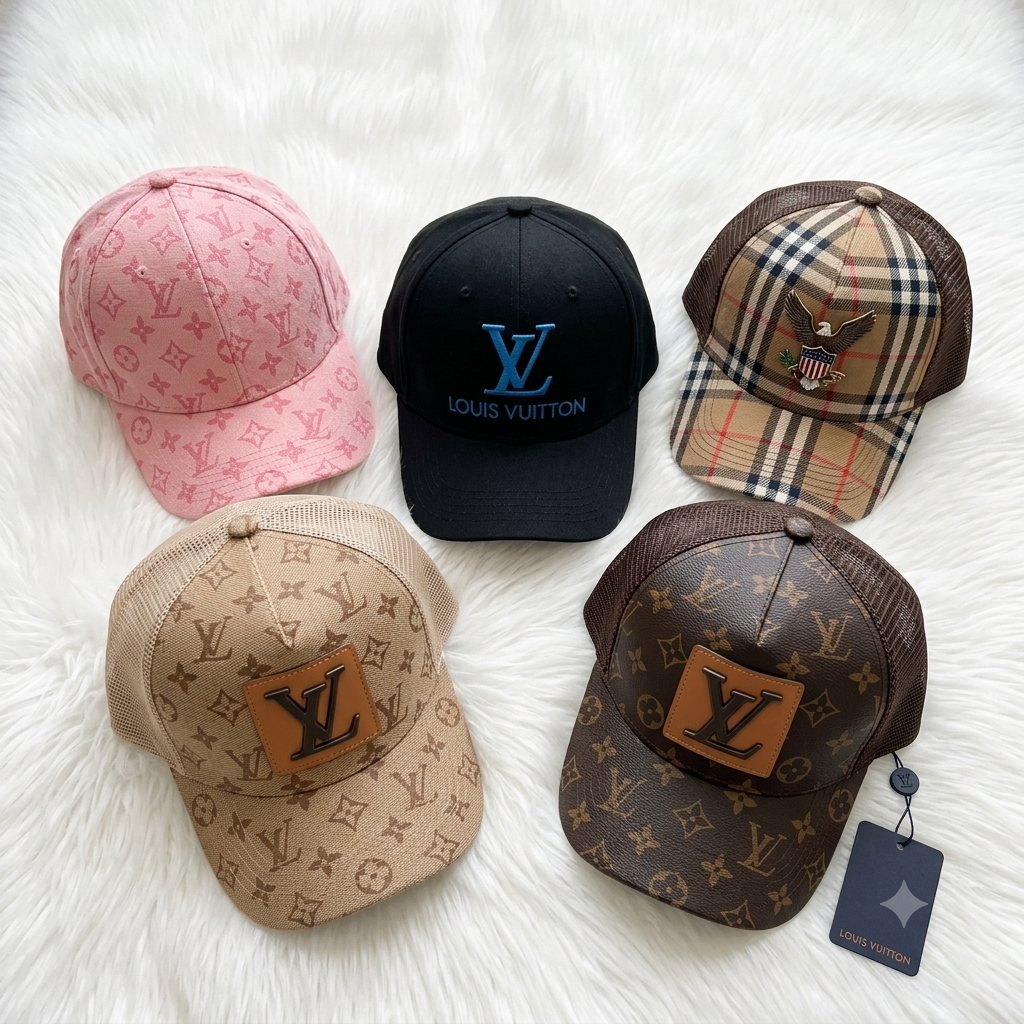 Luxury Cap Unisex – Premium Designer Baseball Cap(set of 2 caps)