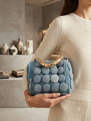 Denim Speedy bag