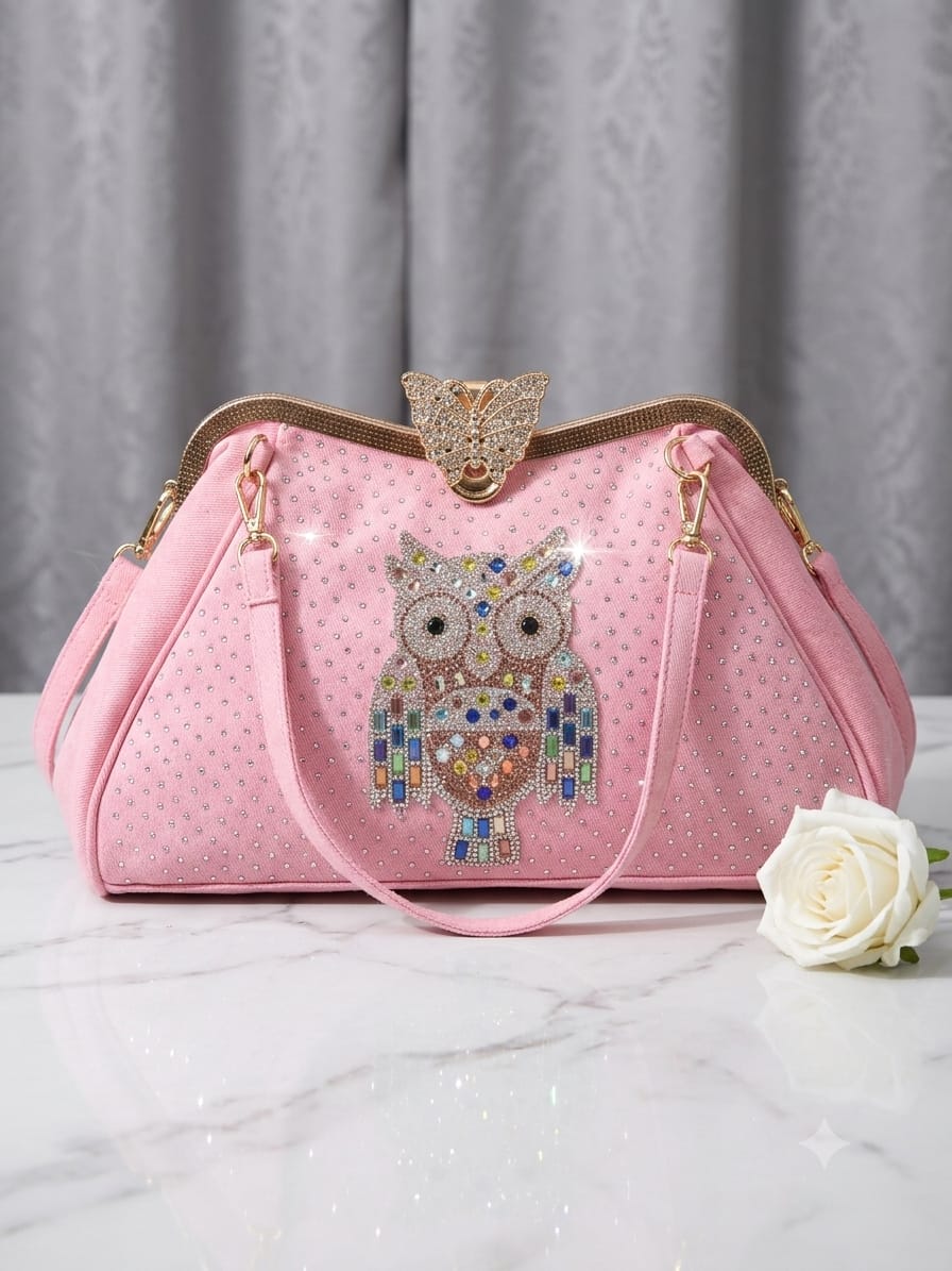 Denim Kitty Shoulder bag