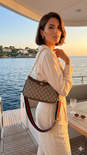 Guc Baguette Sling Bag – Luxury Designer Shoulder Bag