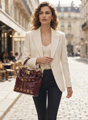 Luxury bucket in top notch leather quality