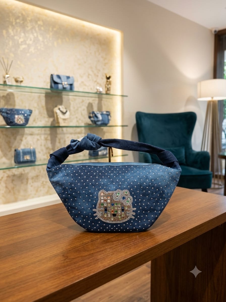 Denim Chest Bag