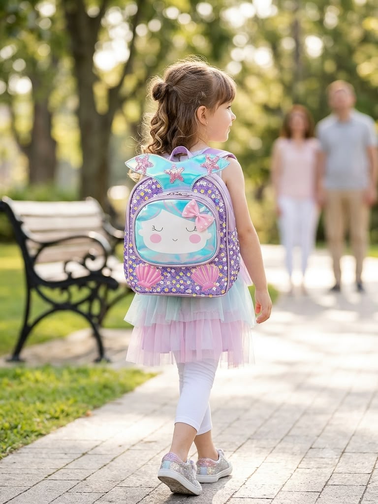 Mermaid sequin backpack