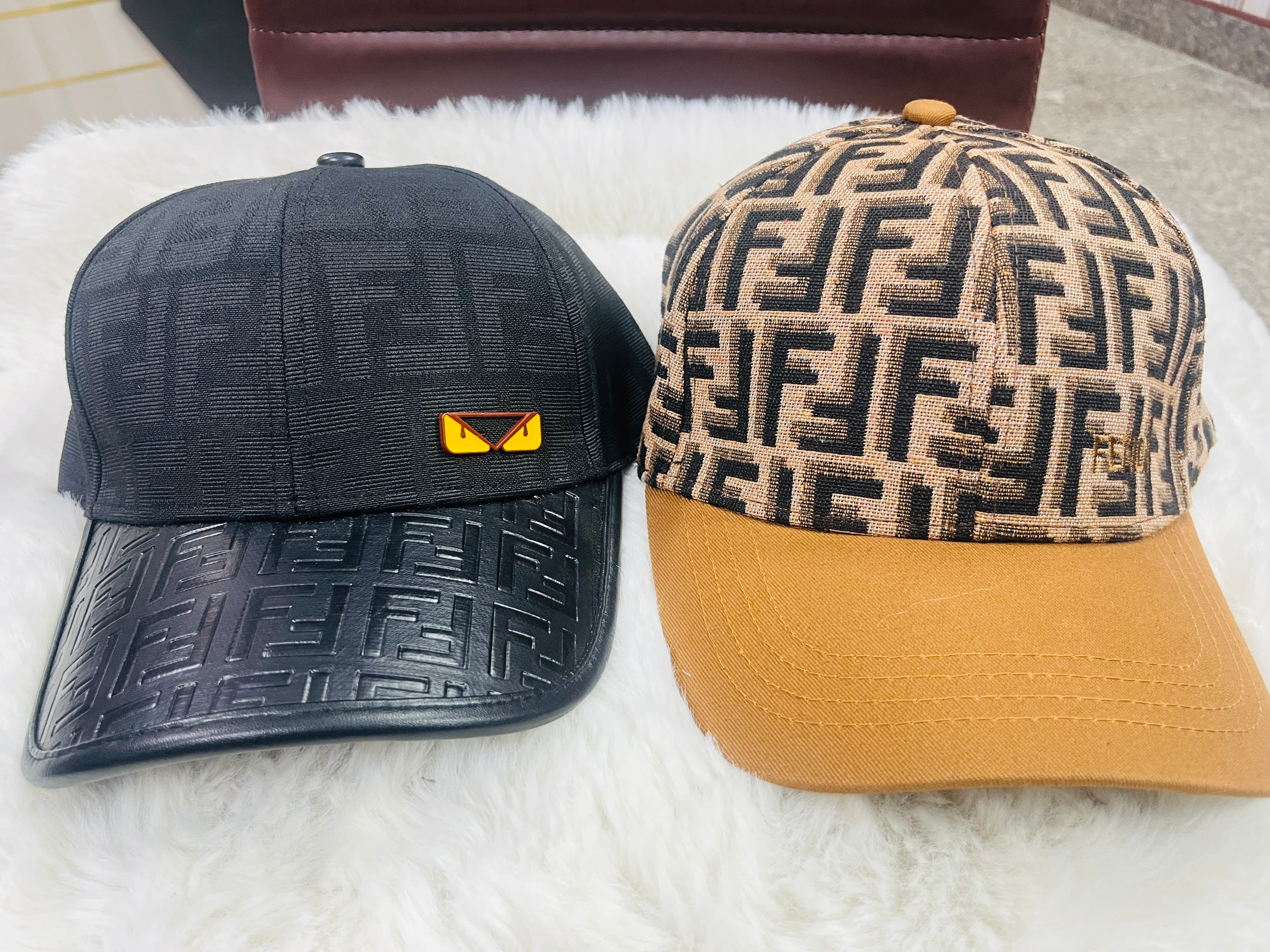 Luxury  Cap Unisex – Premium Designer Baseball Cap(set of 2 caps)
