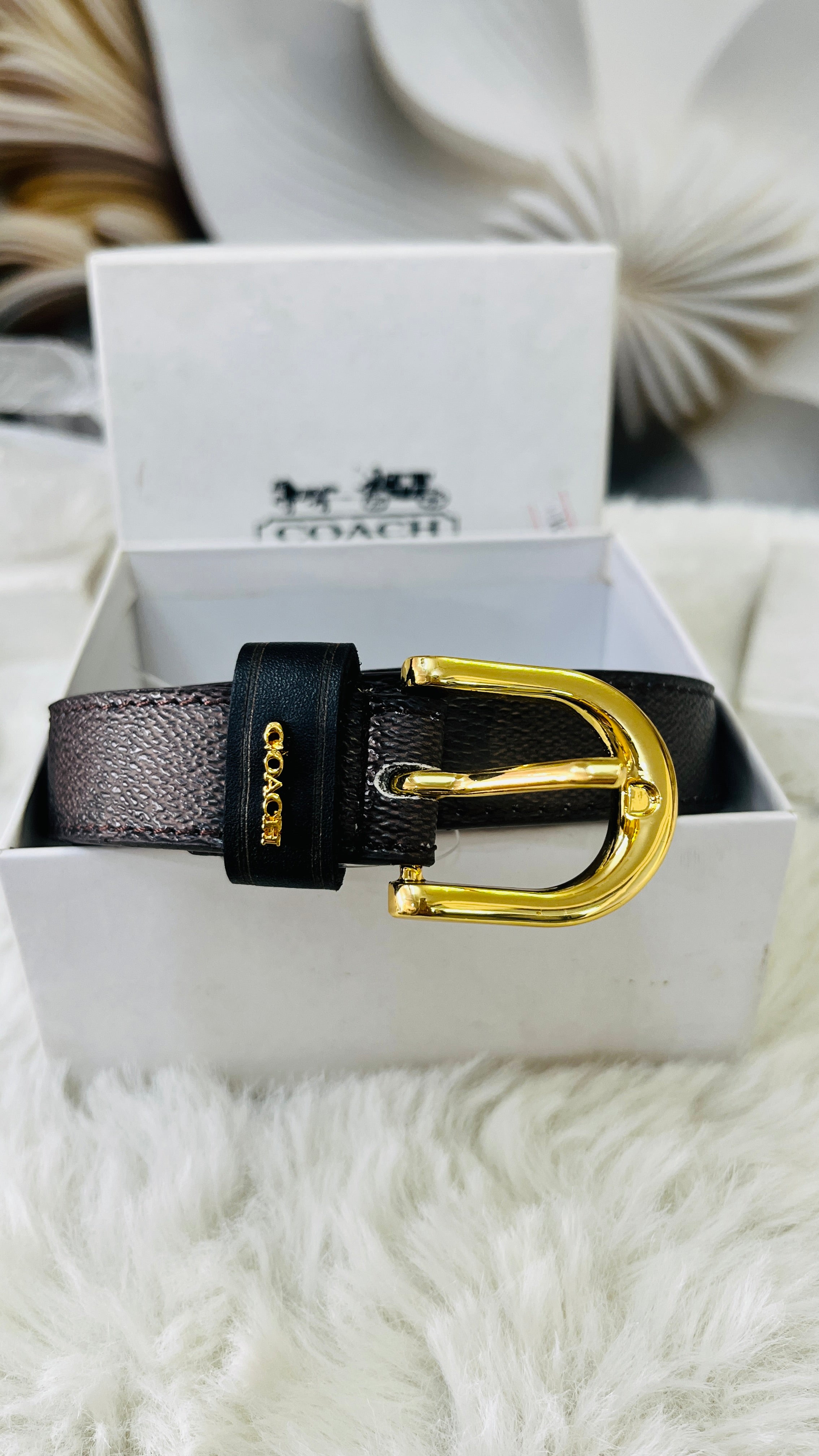 Coa slim belt for women