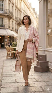 Luxury Christian Dior fully warm shawl
