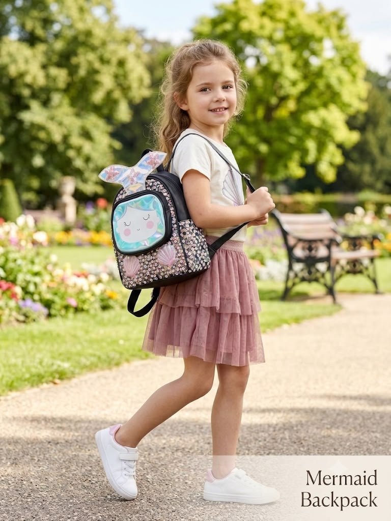 Mermaid sequin backpack