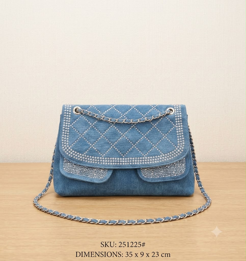 Denim Flap Sling