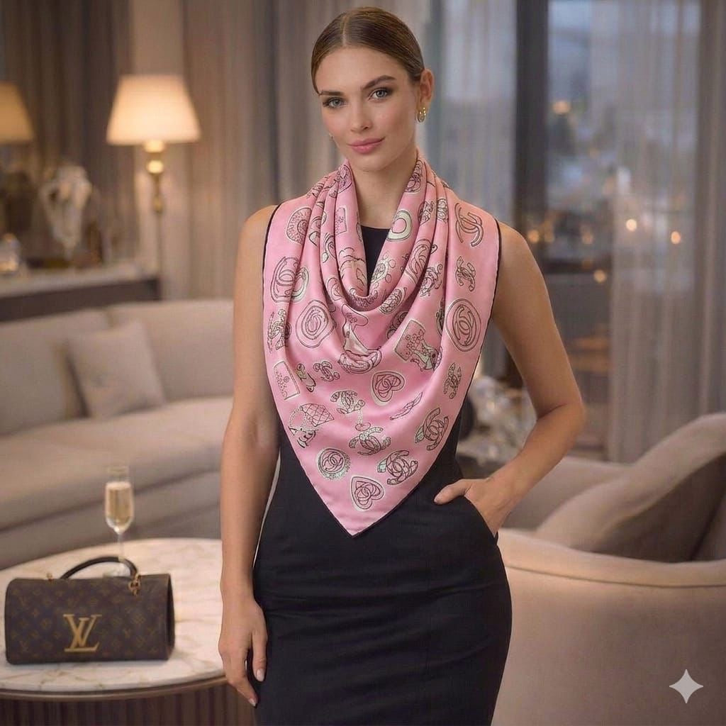 Cha silk stoles