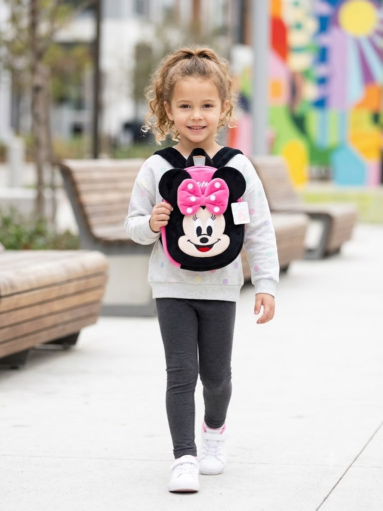 Kids plush backpack