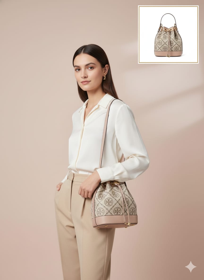 Luxury Tor Bucket Bag for Women