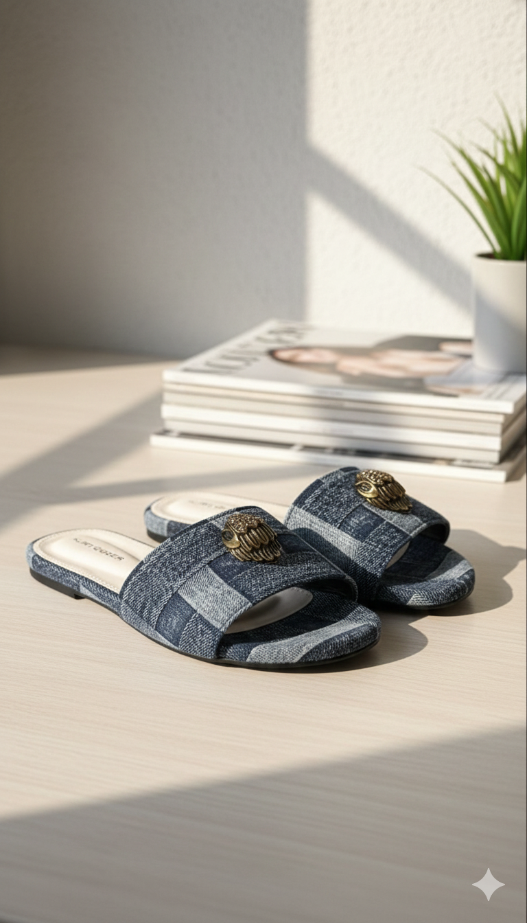 Luxury flat slipons for women YS . Coa Kur