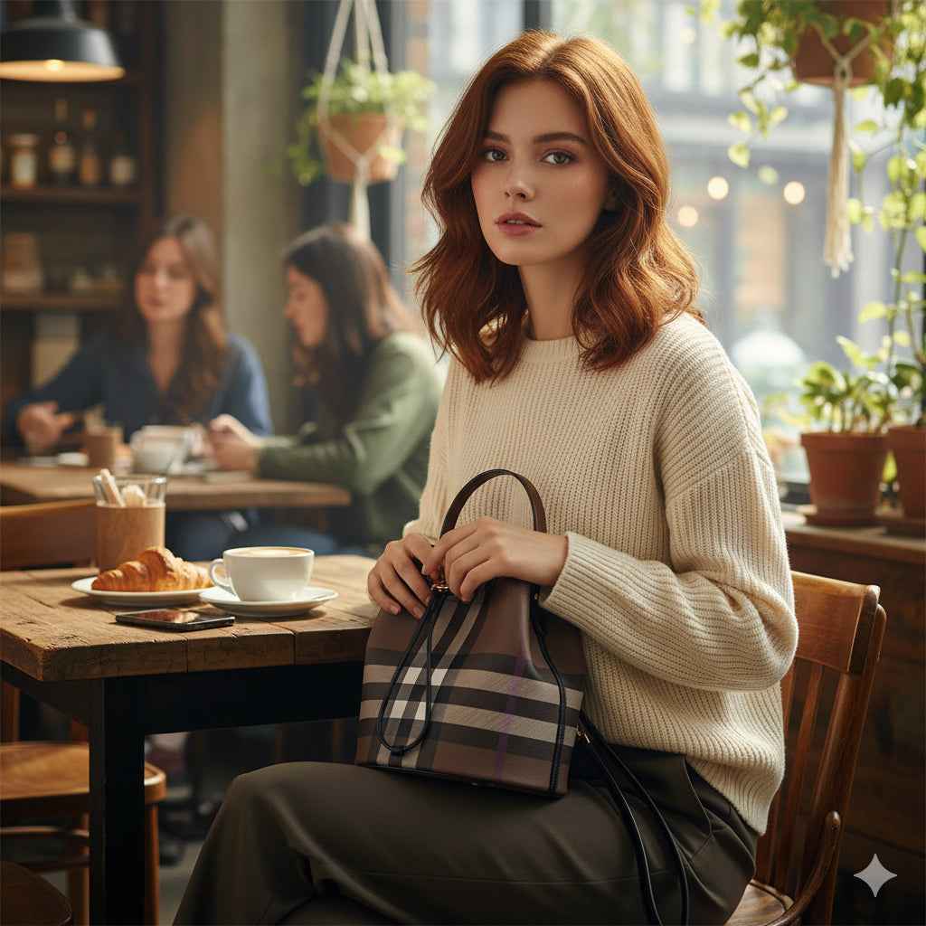 Burberry bucket bag