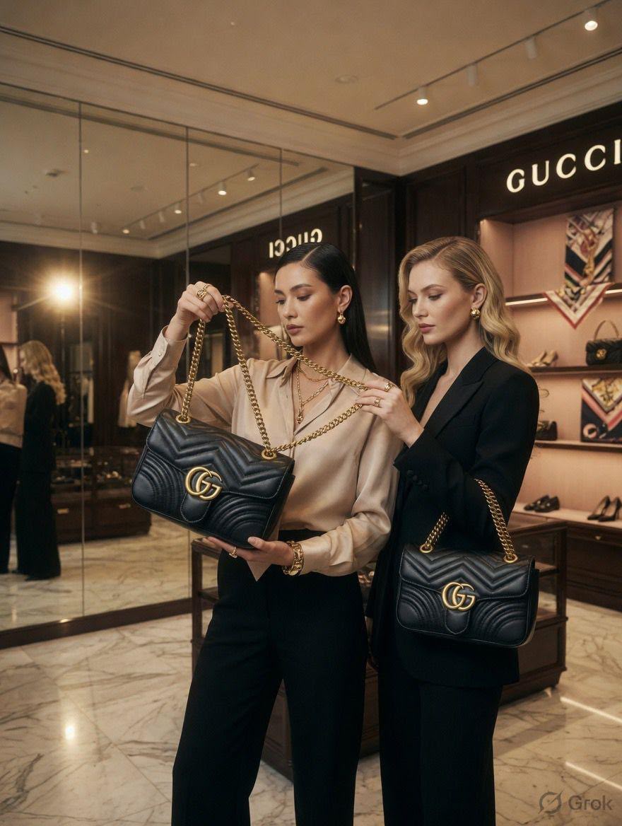 Luxury Guc mar bag