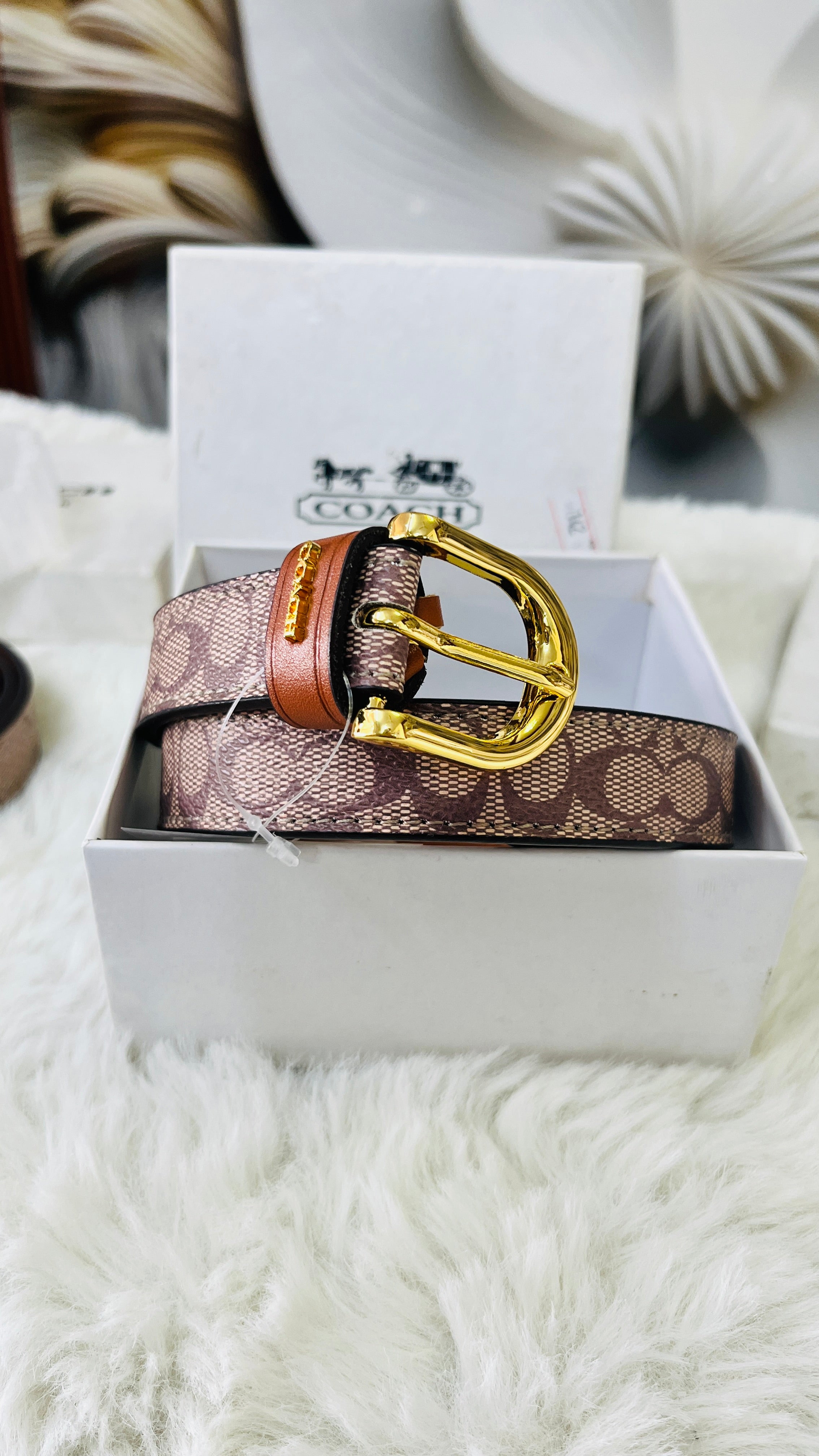 Coa slim belt for women