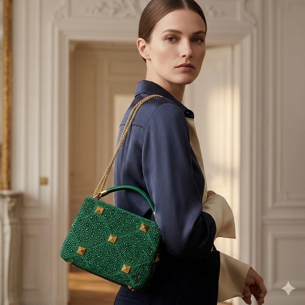 Luxury Valntin v logo bag