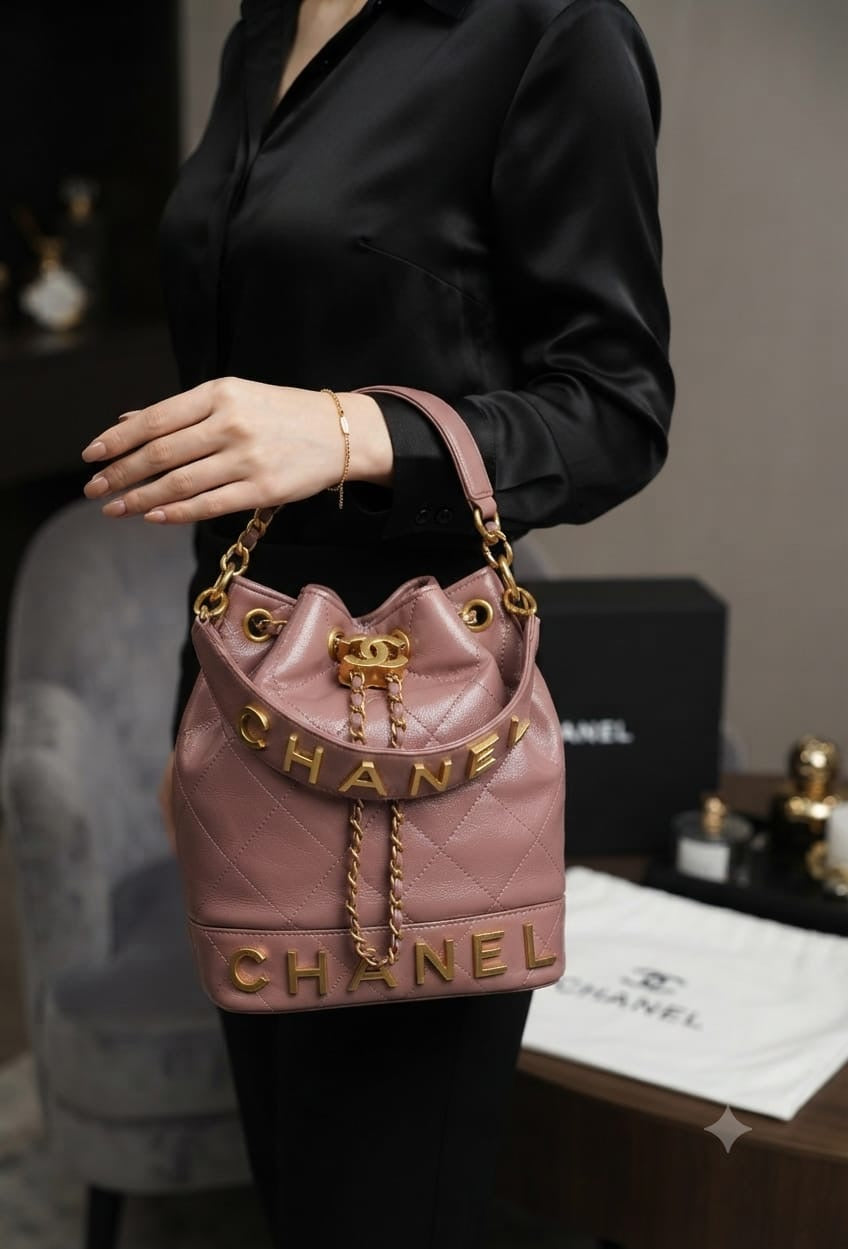 Luxury bucket in top notch leather quality