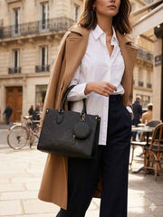 Lv tote with coin pouch with brand box