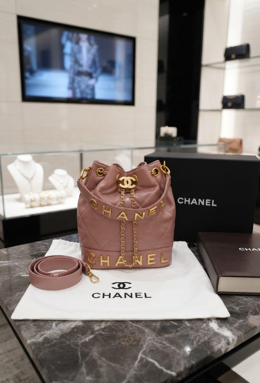 Luxury bucket in top notch leather quality