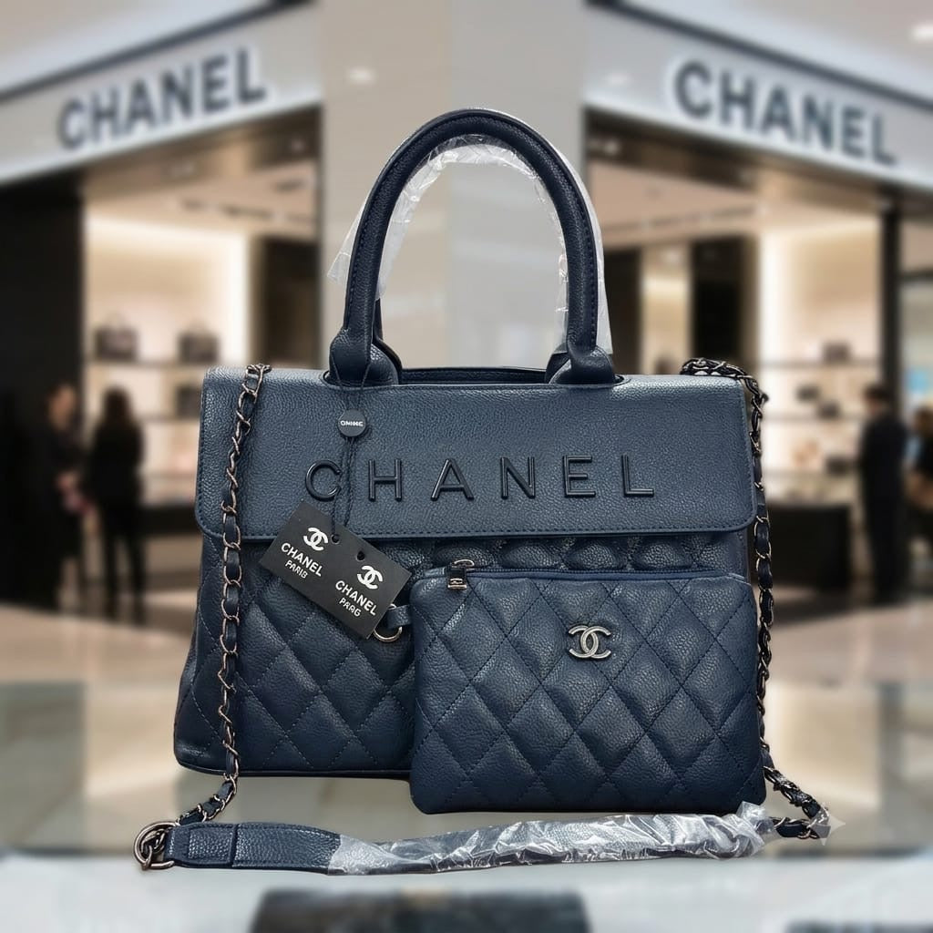 Luxury Quilted Bag With Wallet for Women