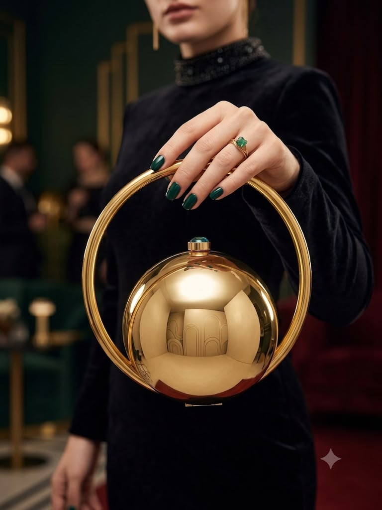 Luxury Sphere clutch