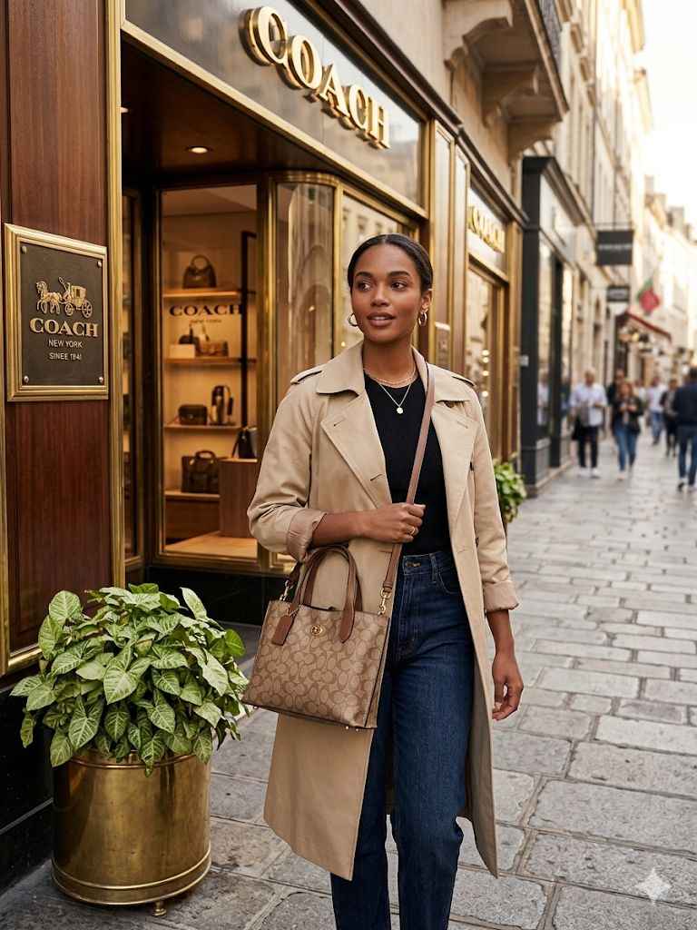 Luxury Coach Willow Tote Bag for Women