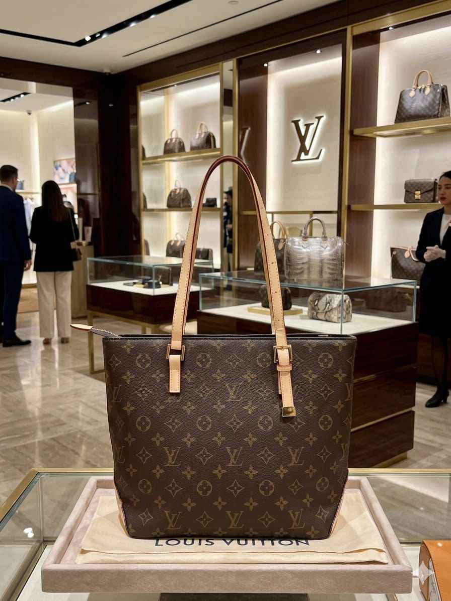 Luxury Louis Vuitton Piano Monogram Tote Bag