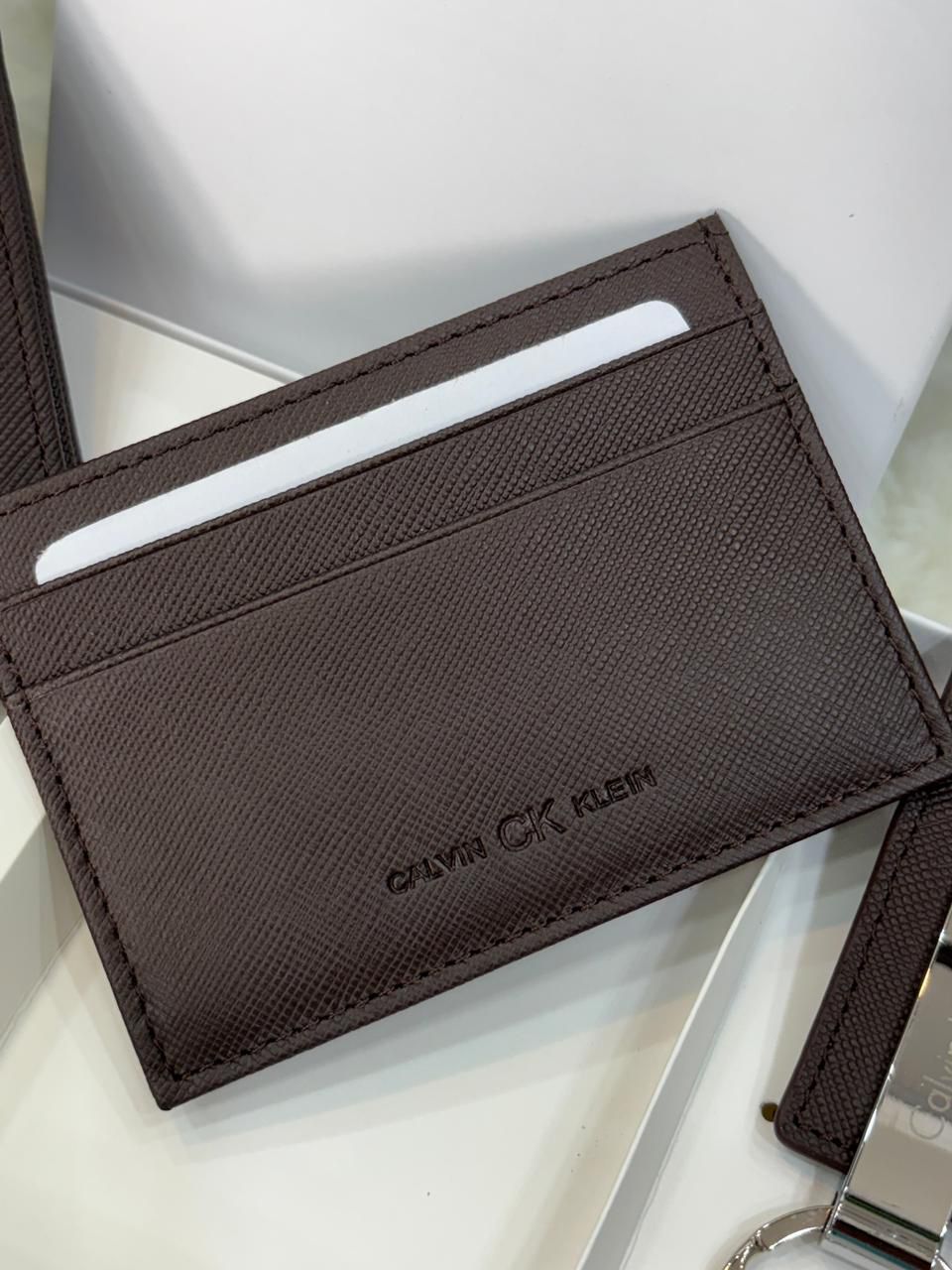 Luxury Ck Wallet Gift Set for Men