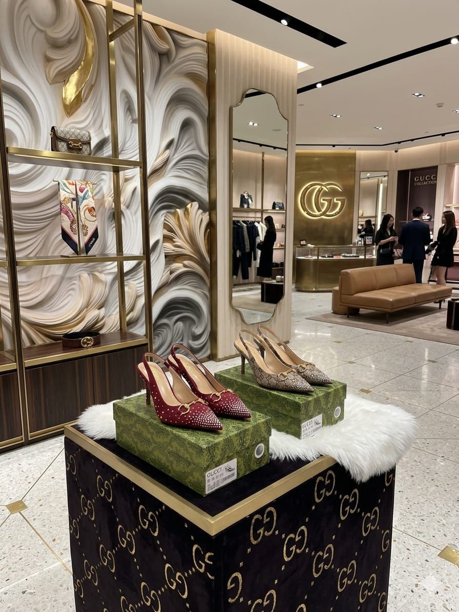 Luxury Guc Heels for Women