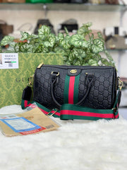 Guc Ophidia Speedy Top Handle Bag