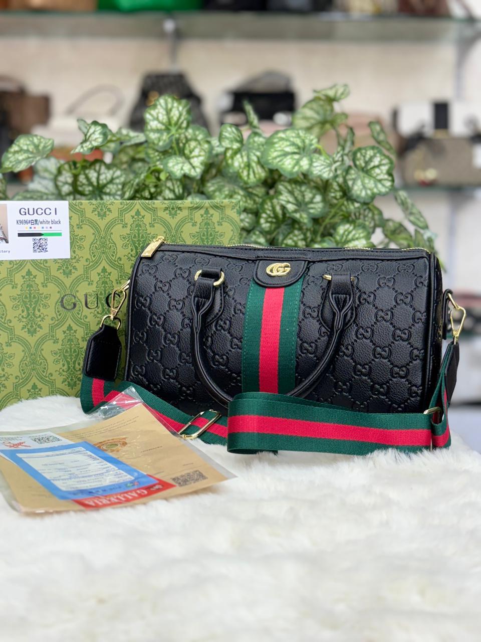 Guc Ophidia Speedy Top Handle Bag