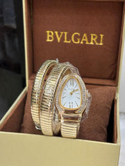 Bvl Snake Design Watch for Women