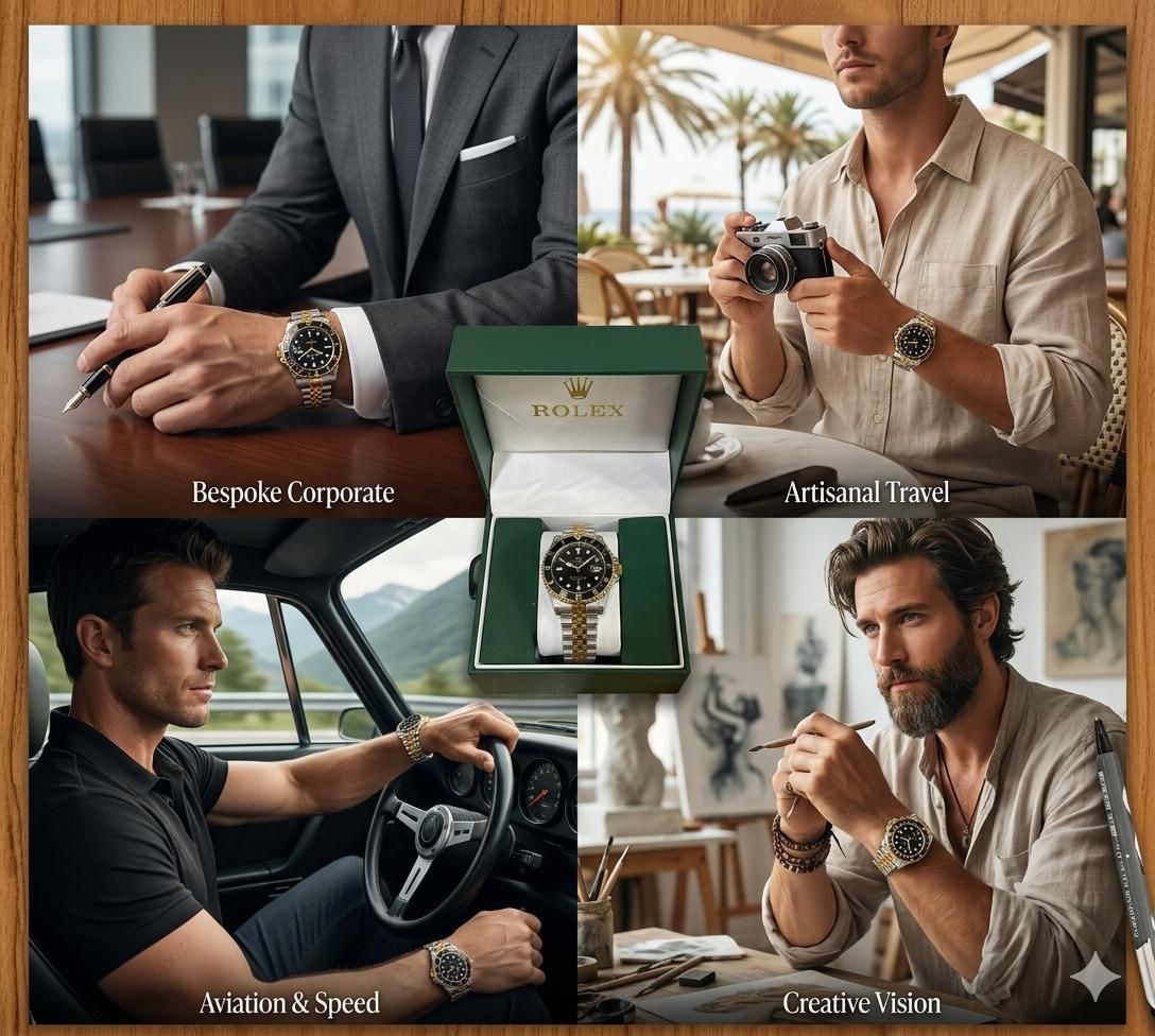 Rlx Automatic Watch for Men – Luxury Self-Winding Wrist Watch