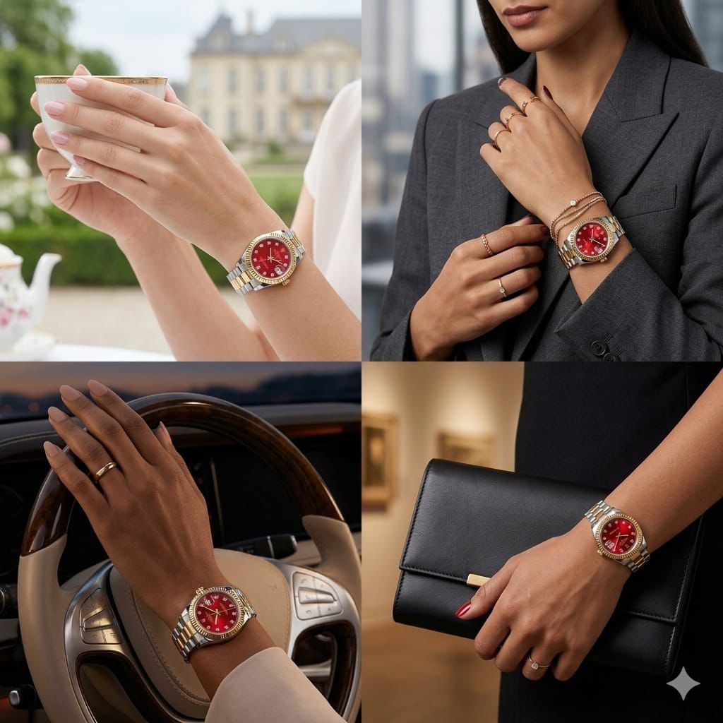 Rlx Automatic Watch for Women – Premium Luxury Wrist Watch