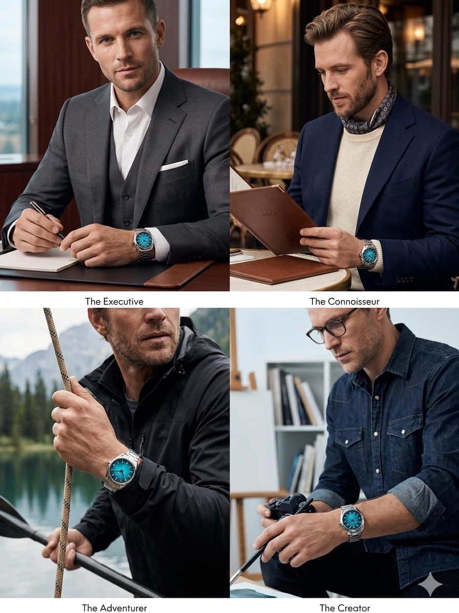 Omg Automatic Watch for Men – Luxury Self-Winding Wrist Watch