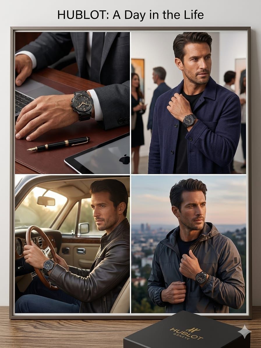 Hub Automatic Watch for Men – Premium Luxury Self-Winding Watch