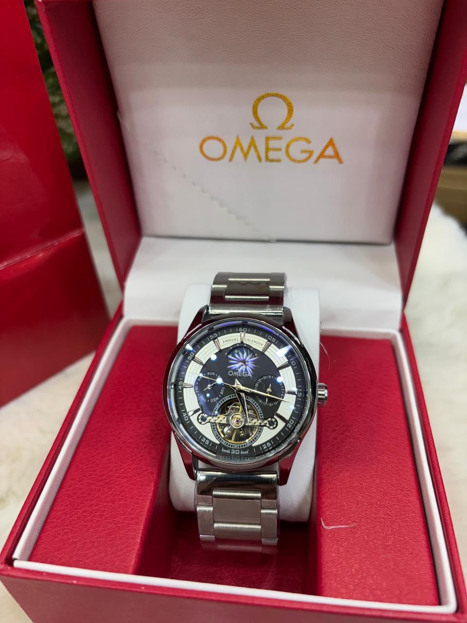 Omg Automatic Watch for Men – Luxury Self-Winding Wrist Watch