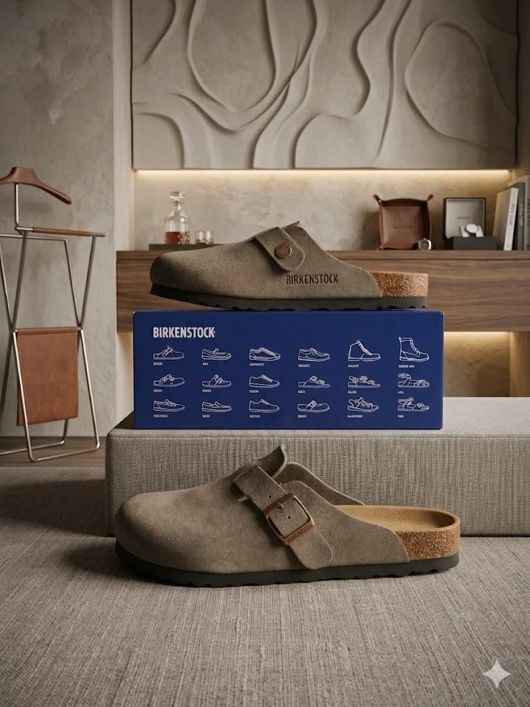 Bir Boston Loafers – Suede Leather Premium Comfort Slip-Ons