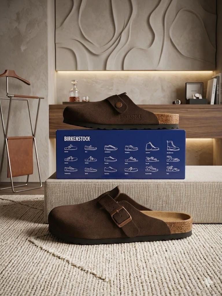 Bir Boston Loafers – Suede Leather Premium Comfort Slip-Ons