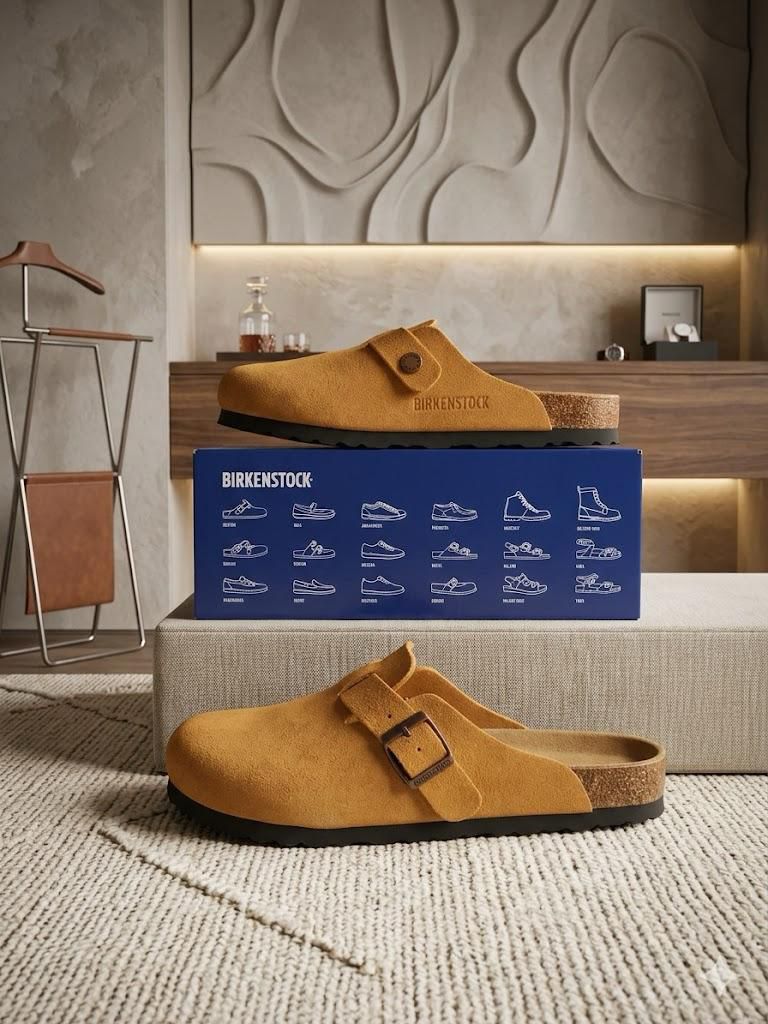 Bir Boston Loafers – Suede Leather Premium Comfort Slip-Ons