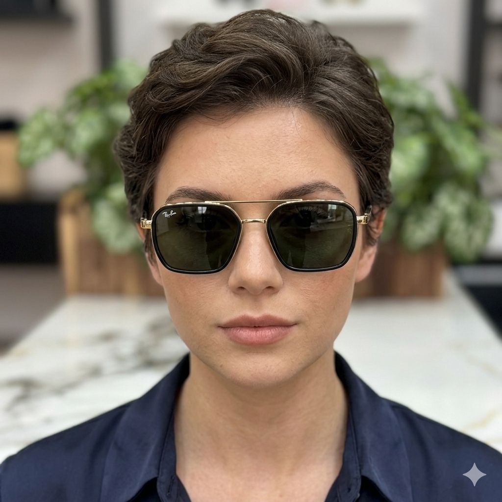 Ra  B Unisex Sunglasses – Classic Designer Shades with Box